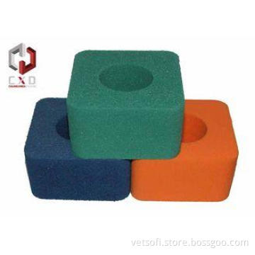 Sponge Packing Material  Blue Green Orange PU Foam Packagin